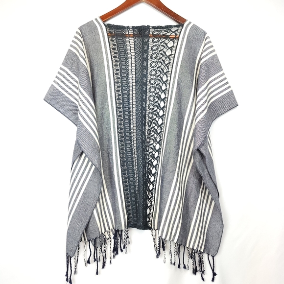 Anthropologie ROFFE 100% Cotton Crochet Cardigan - Picture 2 of 6